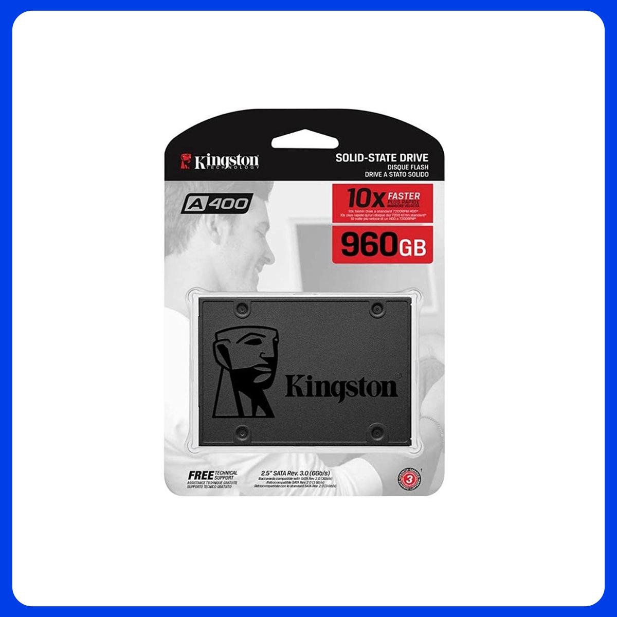 Disco Solido Kingston Ssd 960gb Sa400s37/960g Sata Iii