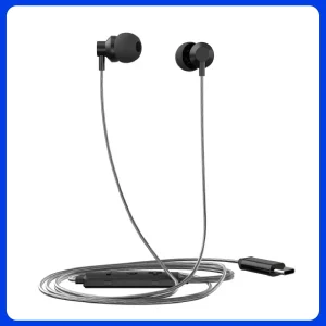 Fone C/ Microfone com Fio Hp Dhh-1127 Usb-c Preto