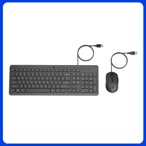 Kit C/fio Teclado e Mouse Hp 150 240j7aa