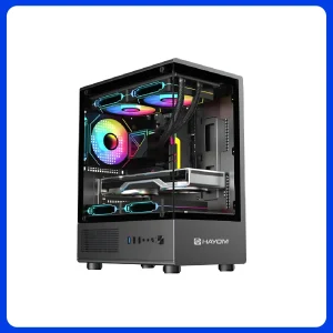 Gabinete Gamer Hayom Gb1789 com 3 Fans (s/fonte)