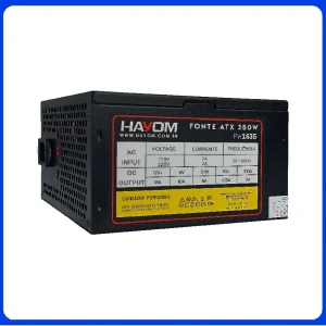 Fonte Atx (real) 350w Pw1635 Hayom