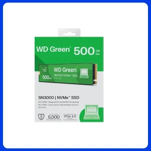 Disco Solido Wd Green Sn3000 Ssd 500gb M.2 2280 Nvme Wds500g4g0e