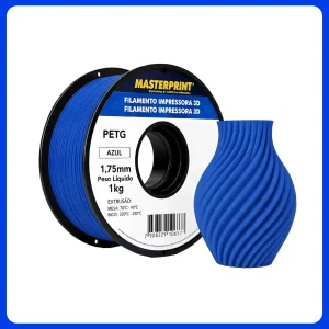 Filamento 3d Masterprint Petg Azul 1kg 1.75mm (231020003)