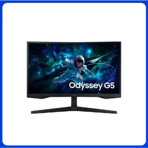 Monitor Gamer Samsung Odyssey G5 Qhd 27 - Ls27cg552elmzd Preto